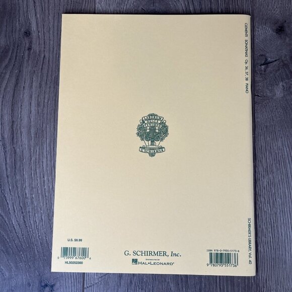 Clemnti Op. 36 37 38 12 Sonatinas Piano Solo Sheet Schirmer’s Library Vol 811 - Picture 3 of 5